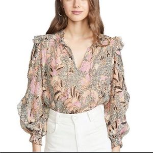 Ulla Johnson Lara Blouse in Medium